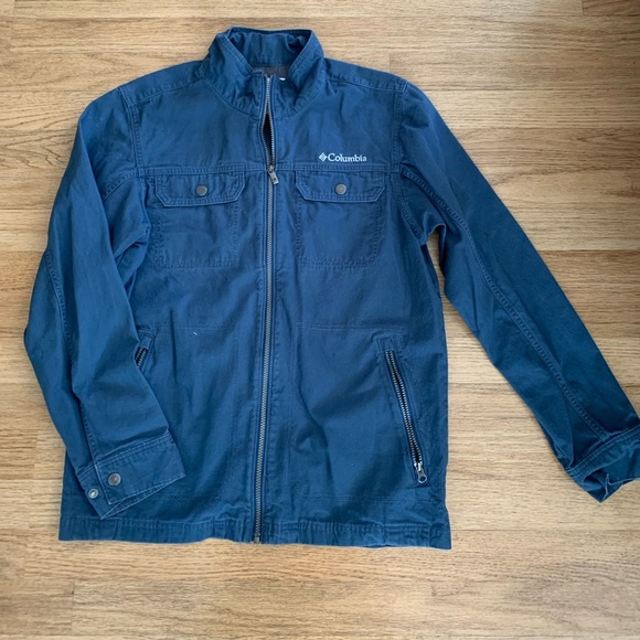 Columbia Other - Columbia Lightweight Steel Blue Jacket